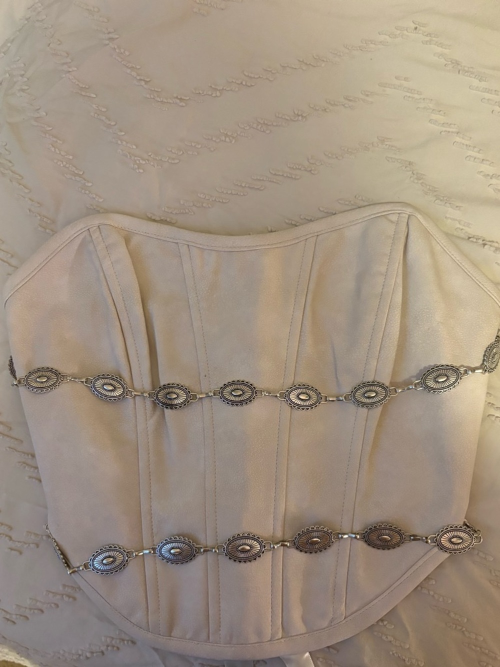 Cheeky Bliss Cream Kimber Corset Top